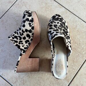 Charlotte Stone Marlo Clogs - Leoapard